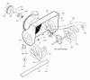 Murray 633124x0A - B&S/ 33" Dual Stage Snow Thrower (2003) (Northern Tool) Ersatzteile Auger Housing