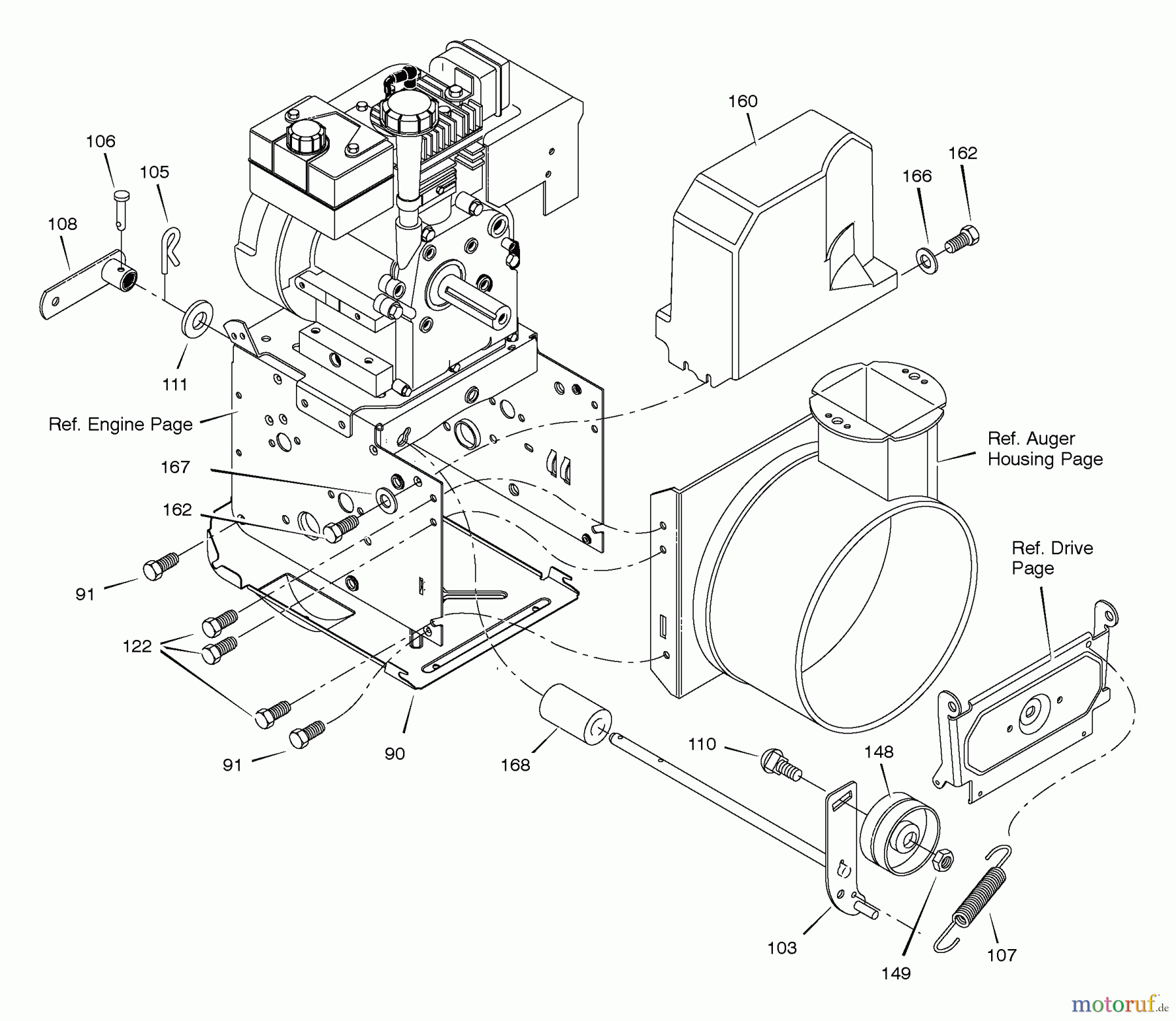Murray Schneefräsen 633124x0A - B&S/Murray 33
