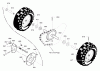 Murray 633124x0A - B&S/ 33" Dual Stage Snow Thrower (2003) (Northern Tool) Ersatzteile Wheels