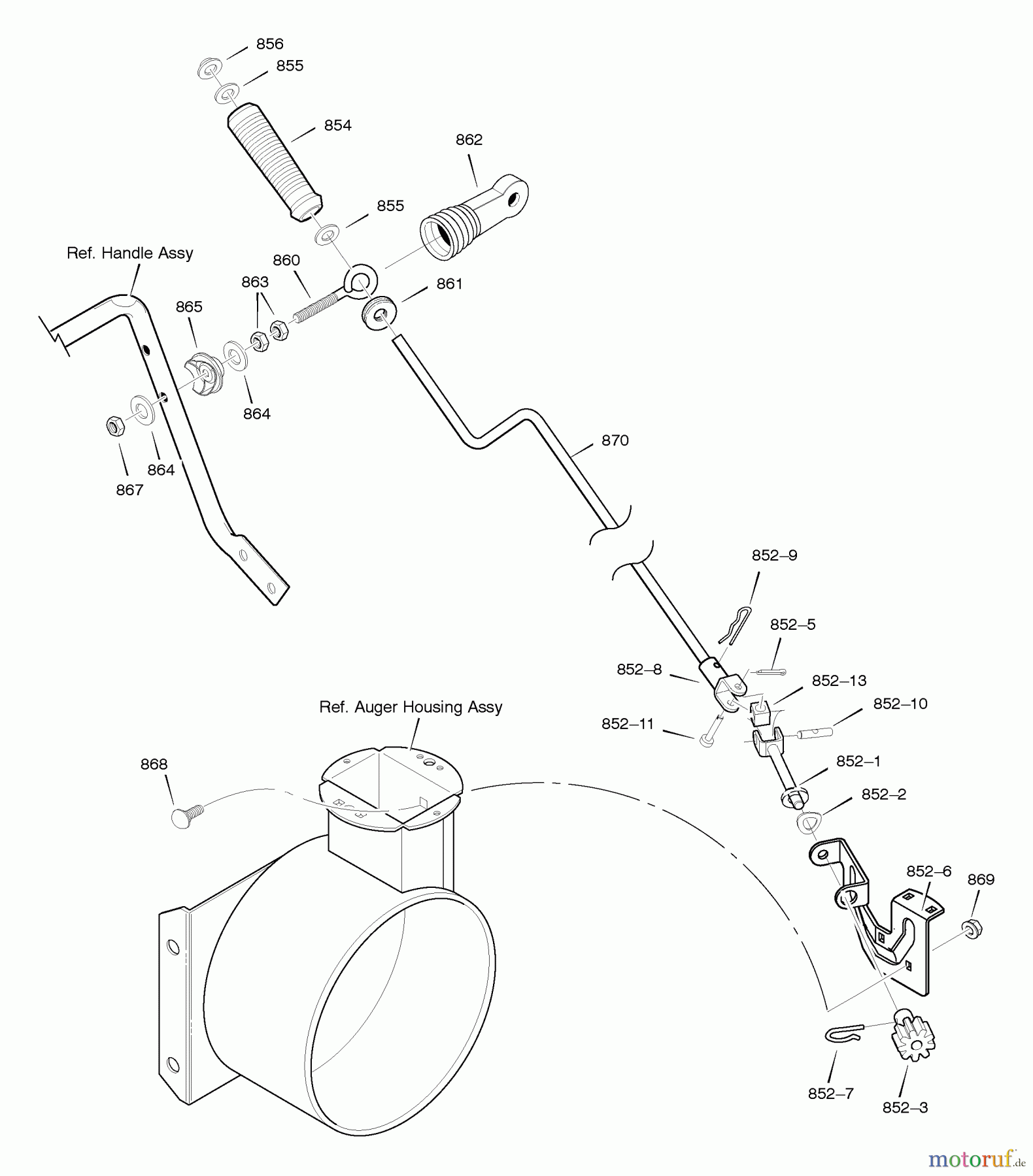  Murray Schneefräsen 633124x0B - B&S/Murray 33