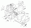 Murray 633124x89C - Yard King Performance 33" Dual Stage Snow Thrower (2001) Ersatzteile Frame
