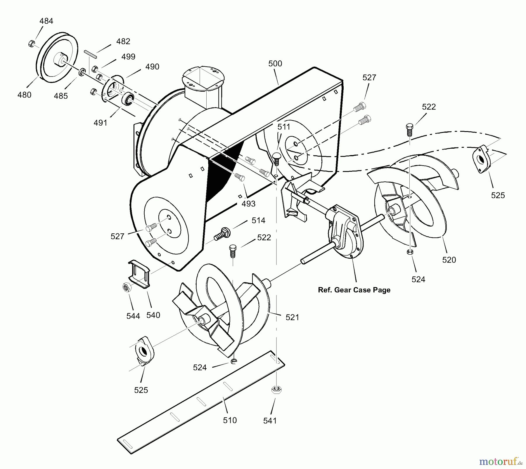  Murray Schneefräsen 633128x43A - Yard King 33