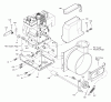 Murray 633128x43B - Yard King 33" Dual Stage Snow Thrower (2004) Ersatzteile Frame