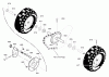 Murray 633128x43B - Yard King 33" Dual Stage Snow Thrower (2004) Ersatzteile Wheels
