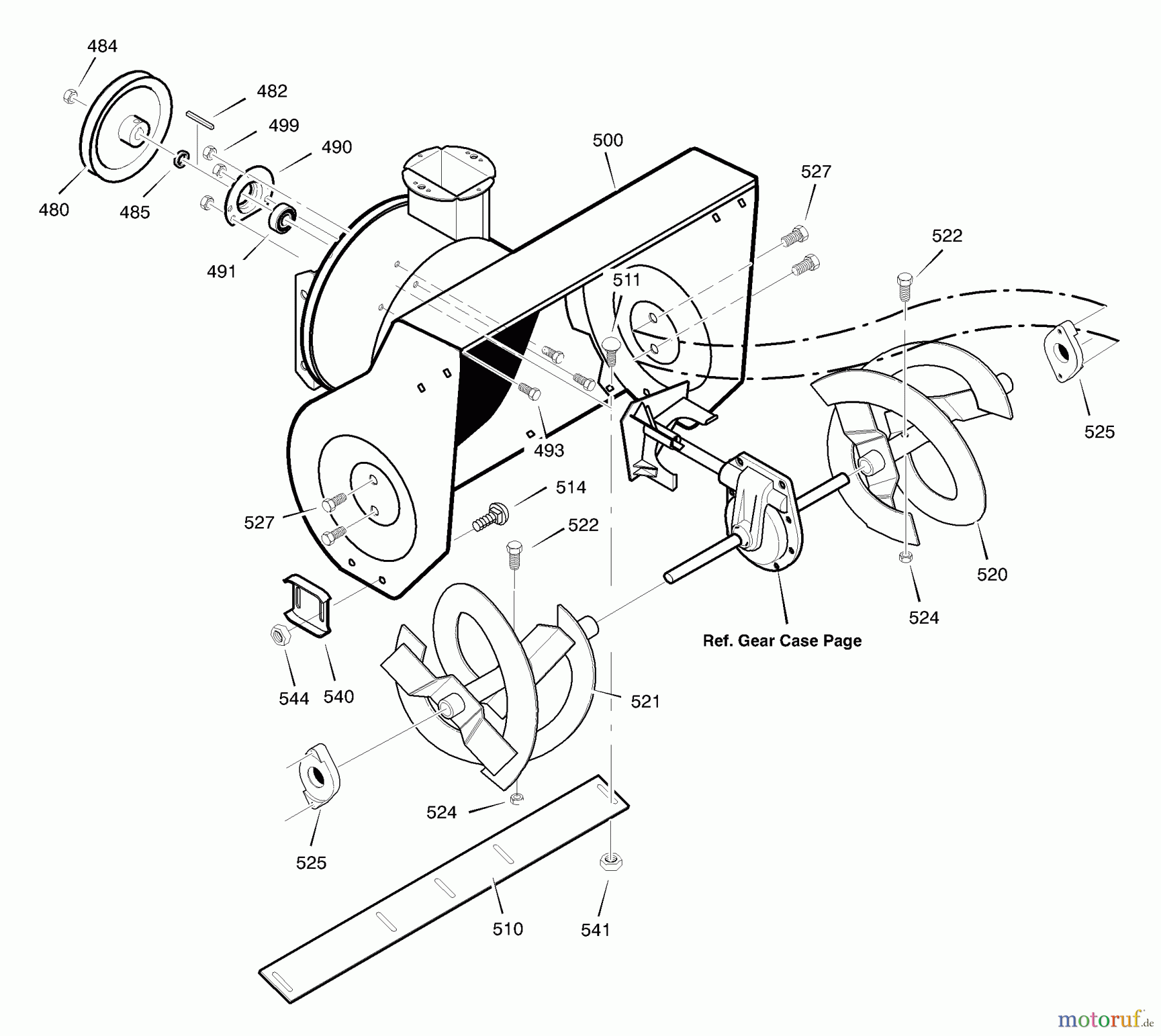 Murray Schneefräsen 633129x5A - Murray 33