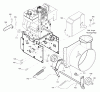 Murray 633129x5A - 33" Dual Stage Snow Thrower (2003) Ersatzteile Frame