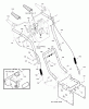Murray 633129x5A - 33" Dual Stage Snow Thrower (2003) Ersatzteile Handle Assembly