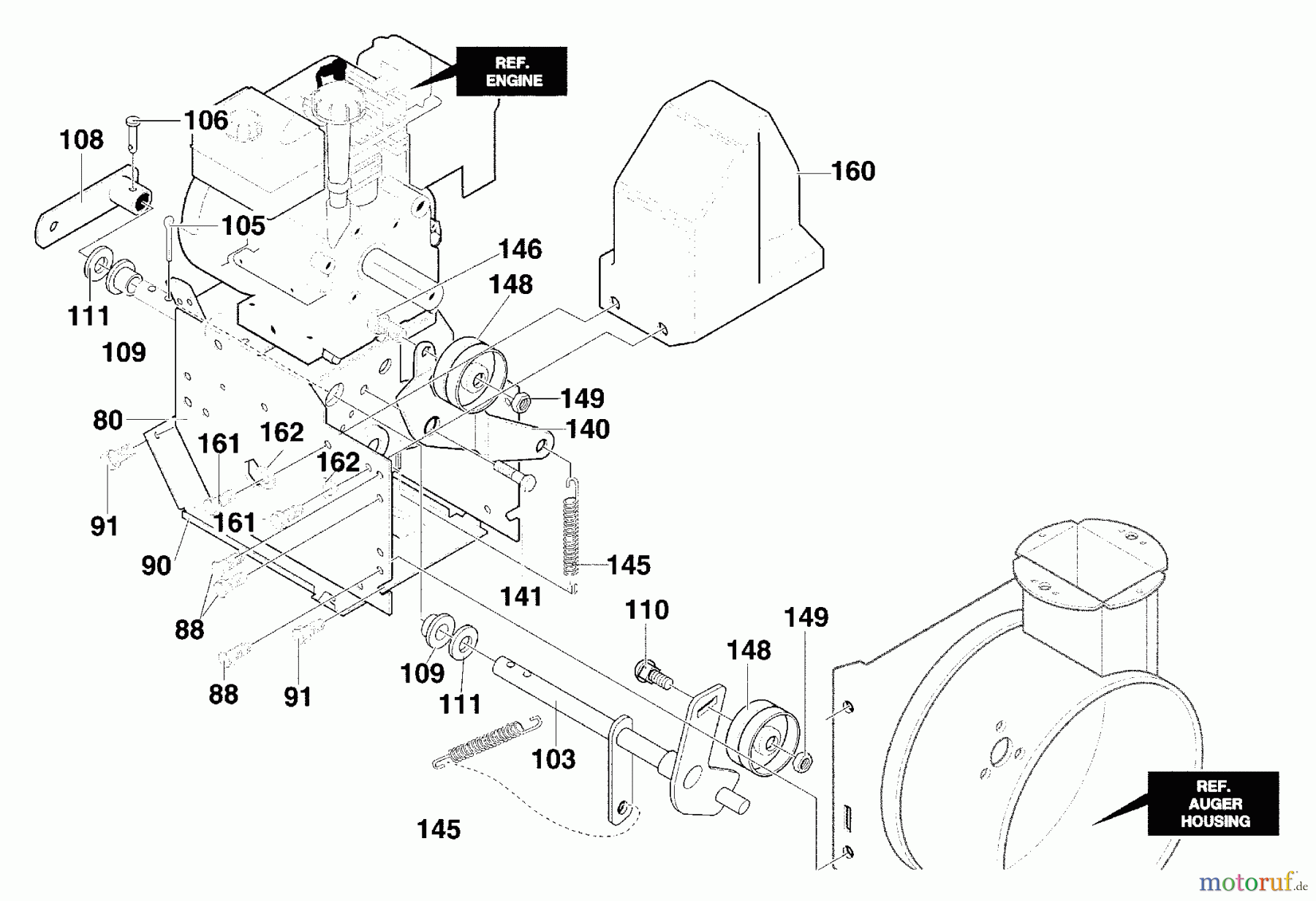 Murray Schneefräsen 633134x31A - Scotts 33