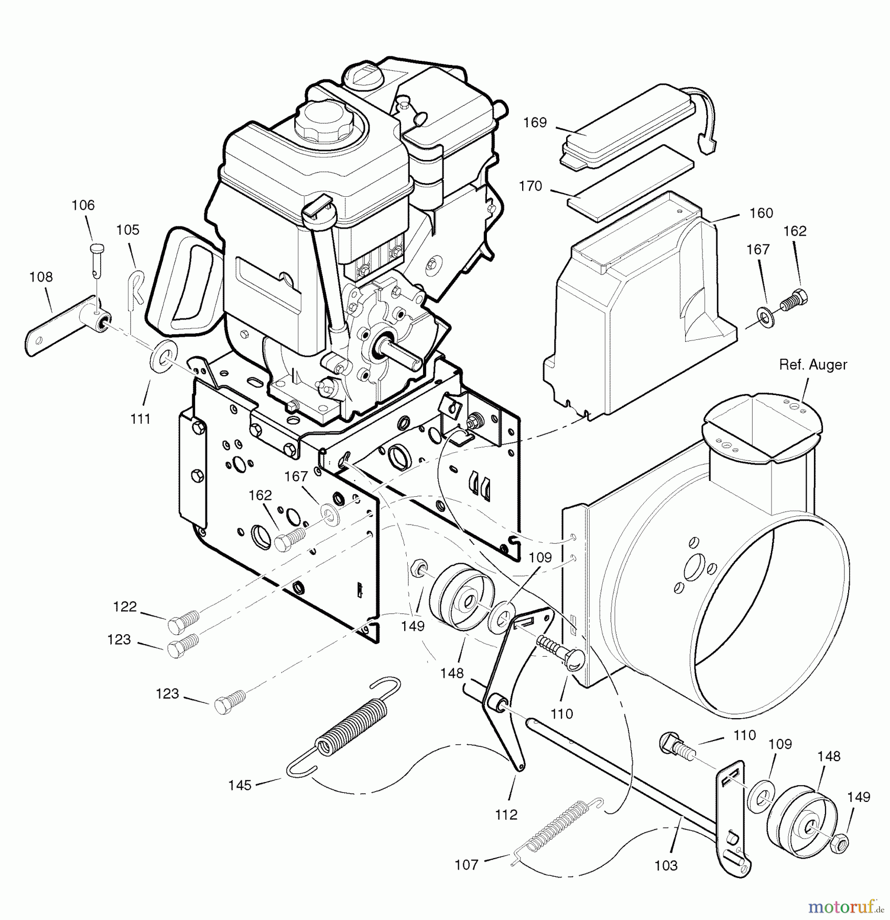  Murray Schneefräsen 6331790x43 (1695378) - Yard King 33