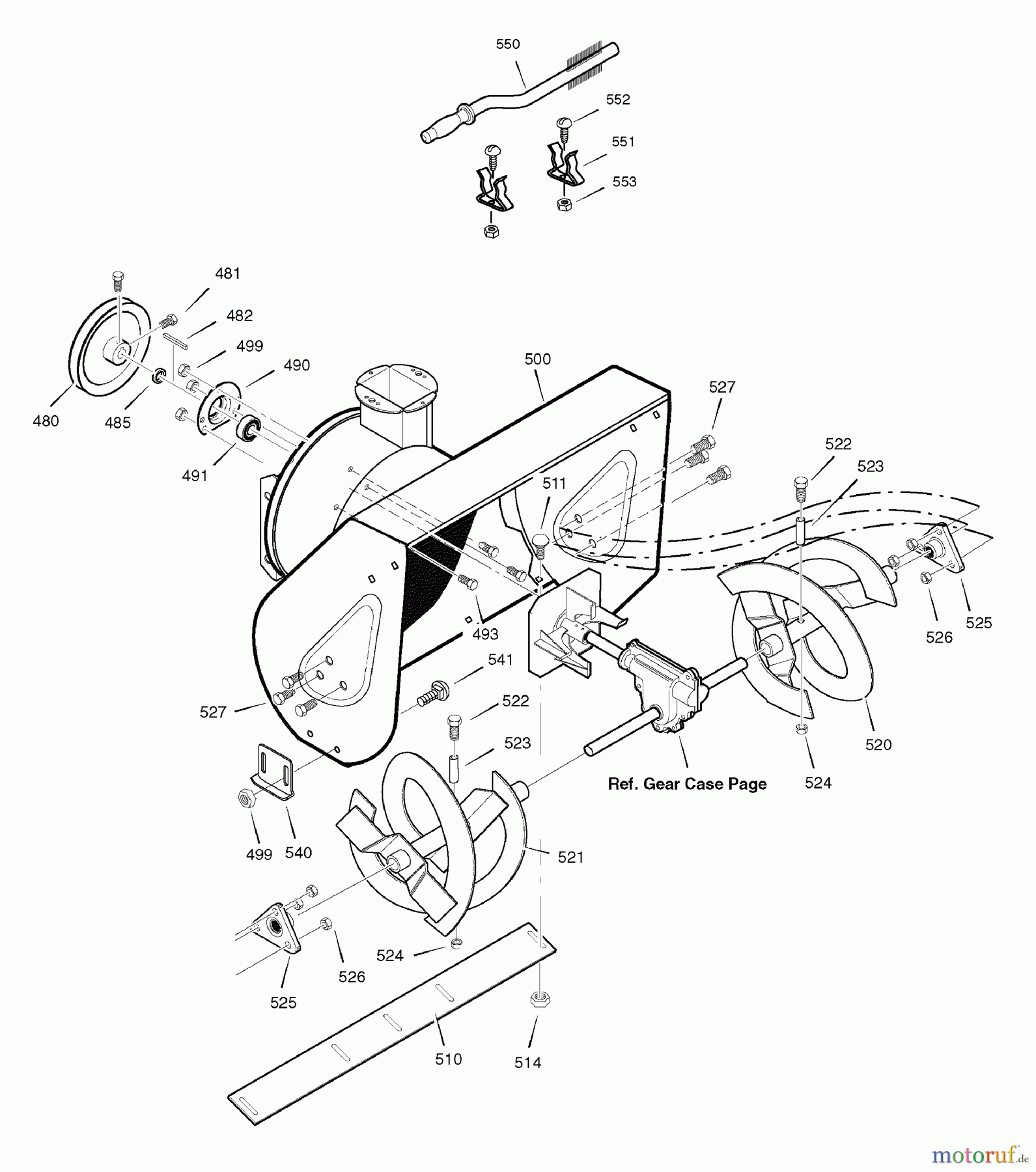Murray Schneefräsen 726E (LP1695444) (1695444) - John Deere 26