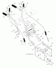 Murray 726E (LP1695444) (1695444) - John Deere 26" Dual Stage Snow Thrower (2008) Ersatzteile Handle Assembly