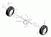 Murray 726E (LP1695444) (1695444) - John Deere 26" Dual Stage Snow Thrower (2008) Ersatzteile Wheels