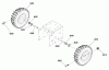 Murray 726E (LP18976) (1695620) - John Deere 26" Dual Stage Snow Thrower (2009) Ersatzteile Wheels and Tires Group (2988632)