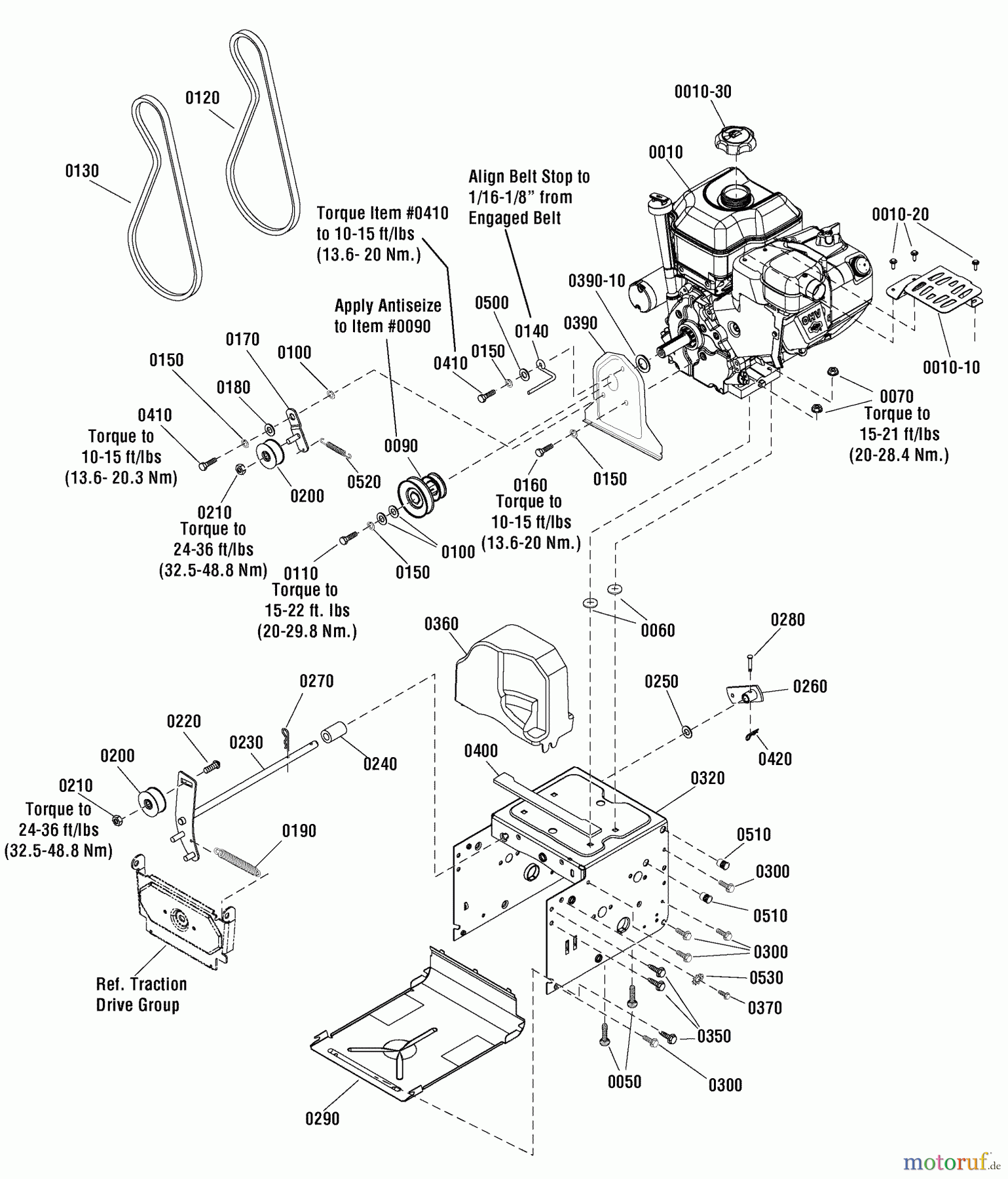 Murray Schneefräsen 824ES (1696047) - Murray 24