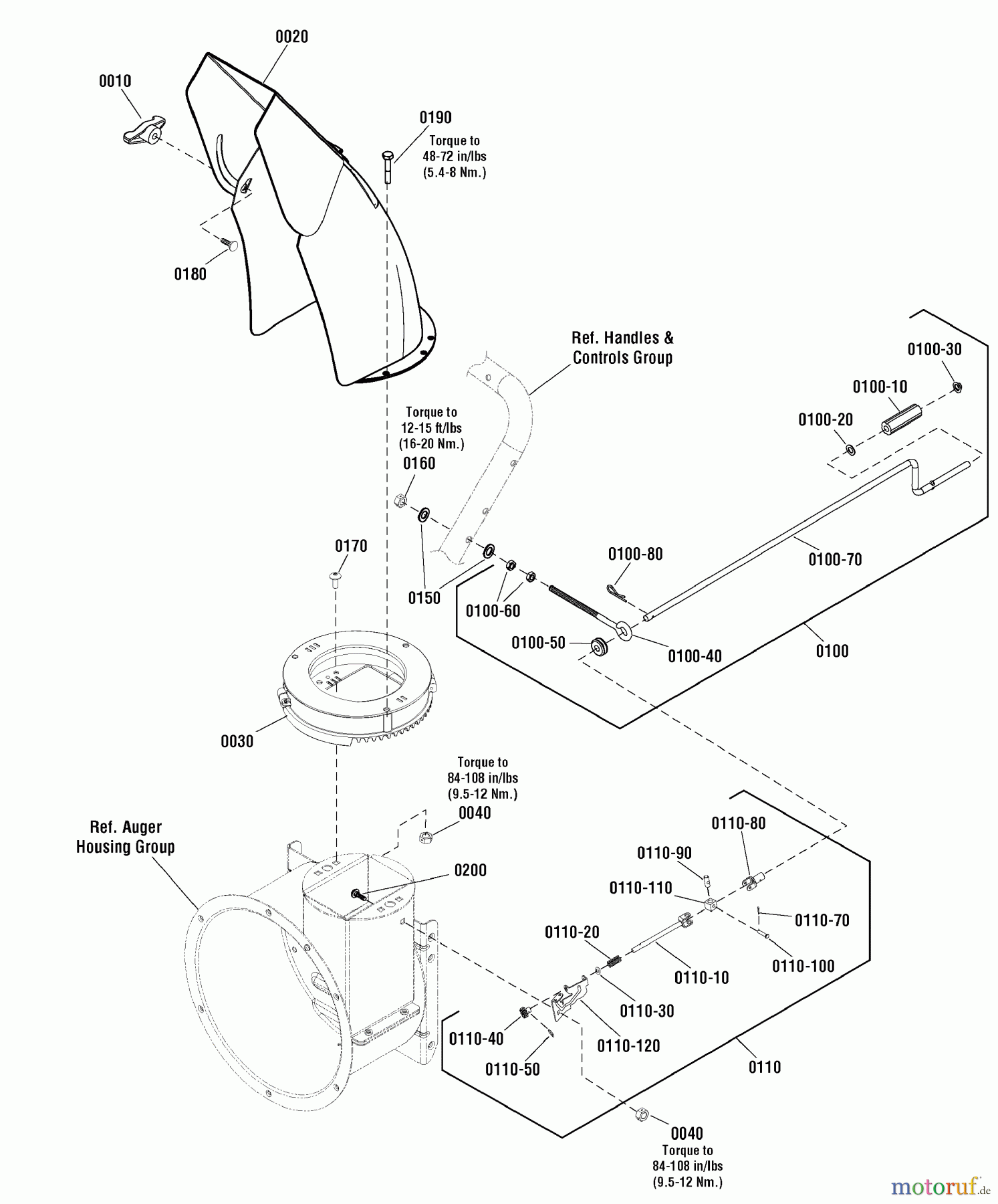 Murray Schneefräsen C950-52123-0 (1696098) - Craftsman 24