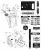 Murray 827E (LP18980) (1695646) - John Deere 27" Dual Stage Snow Thrower (2009) Ersatzteile Decal Group (2988195)