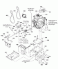 Murray 827E (LP18980) (1695646) - John Deere 27" Dual Stage Snow Thrower (2009) Ersatzteile Engine & Frame Group (2988192)