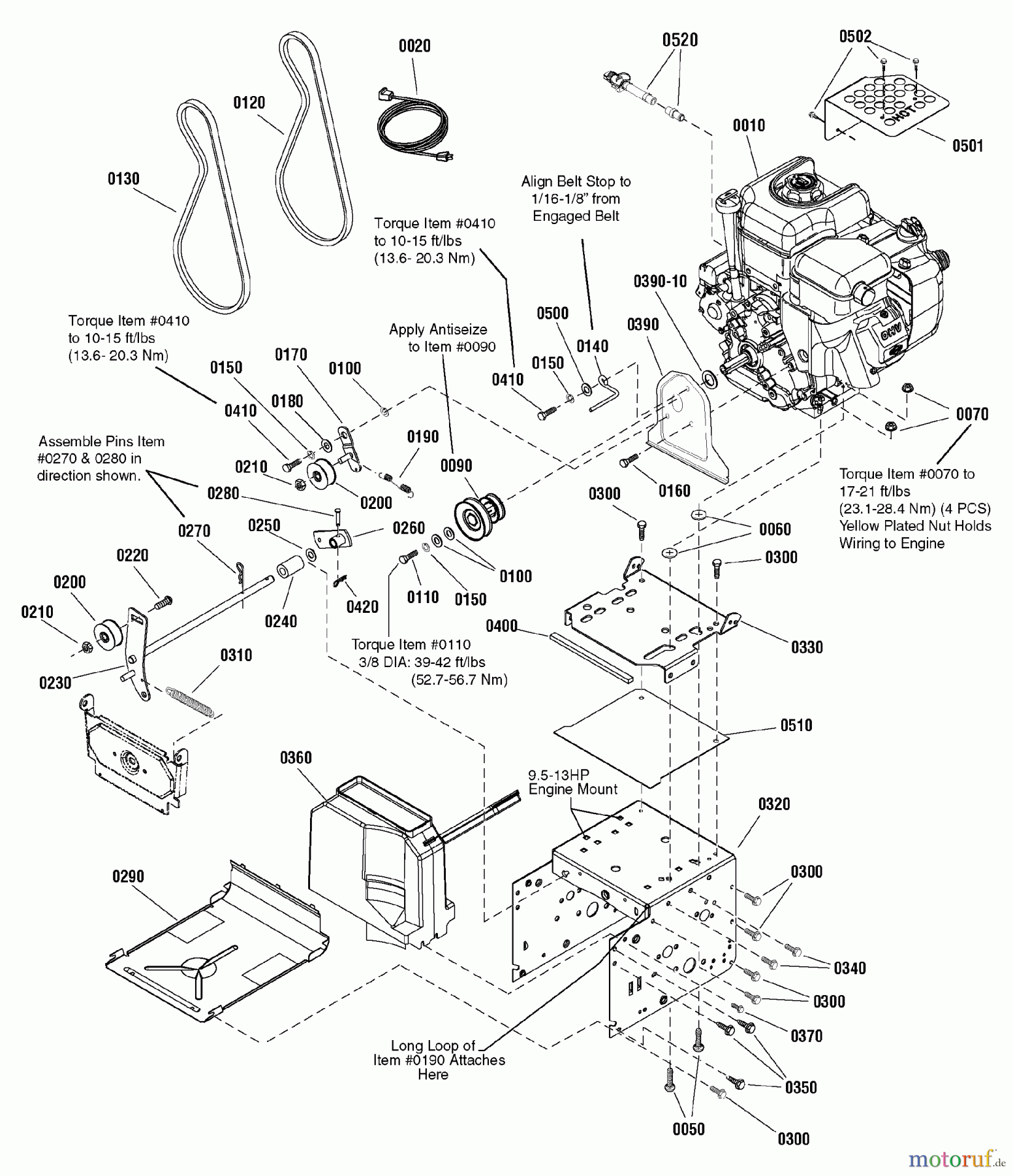Murray Schneefräsen 827E (LP25937) (1695807) - John Deere 27