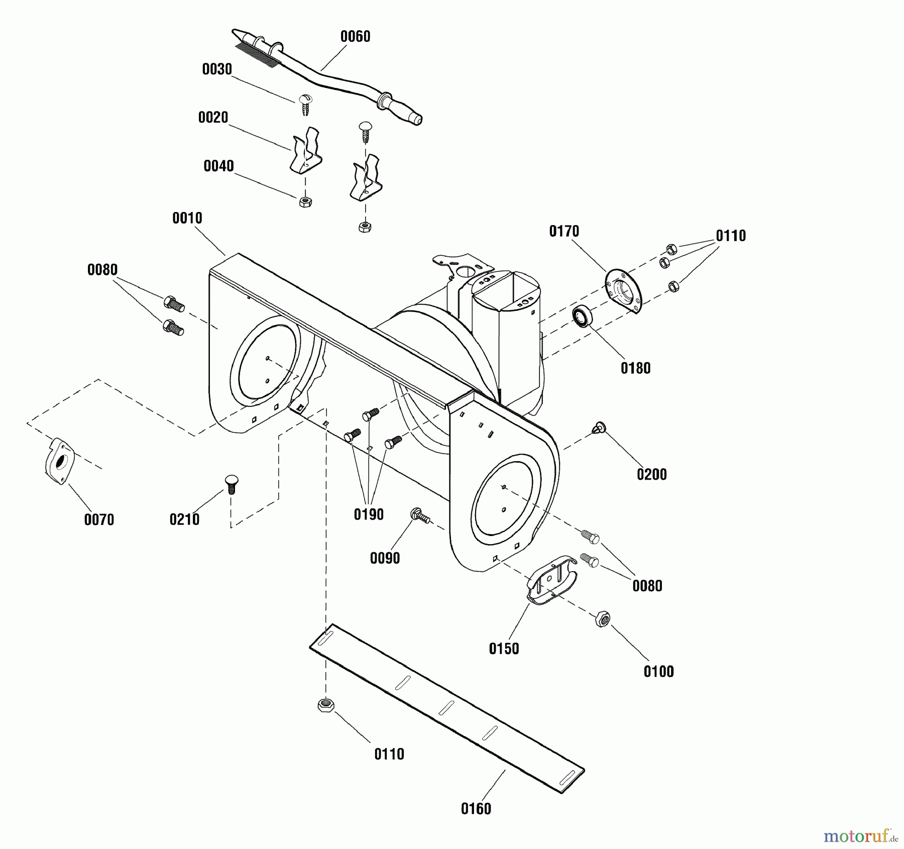 Murray Schneefräsen BM924E (1696254-00) - Briggs & Stratton 24