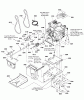 Murray 928E (LP18977) (1695622) - John Deere 28" Dual Stage Snow Thrower (2009) Ersatzteile Engine & Frame Group (2988544)