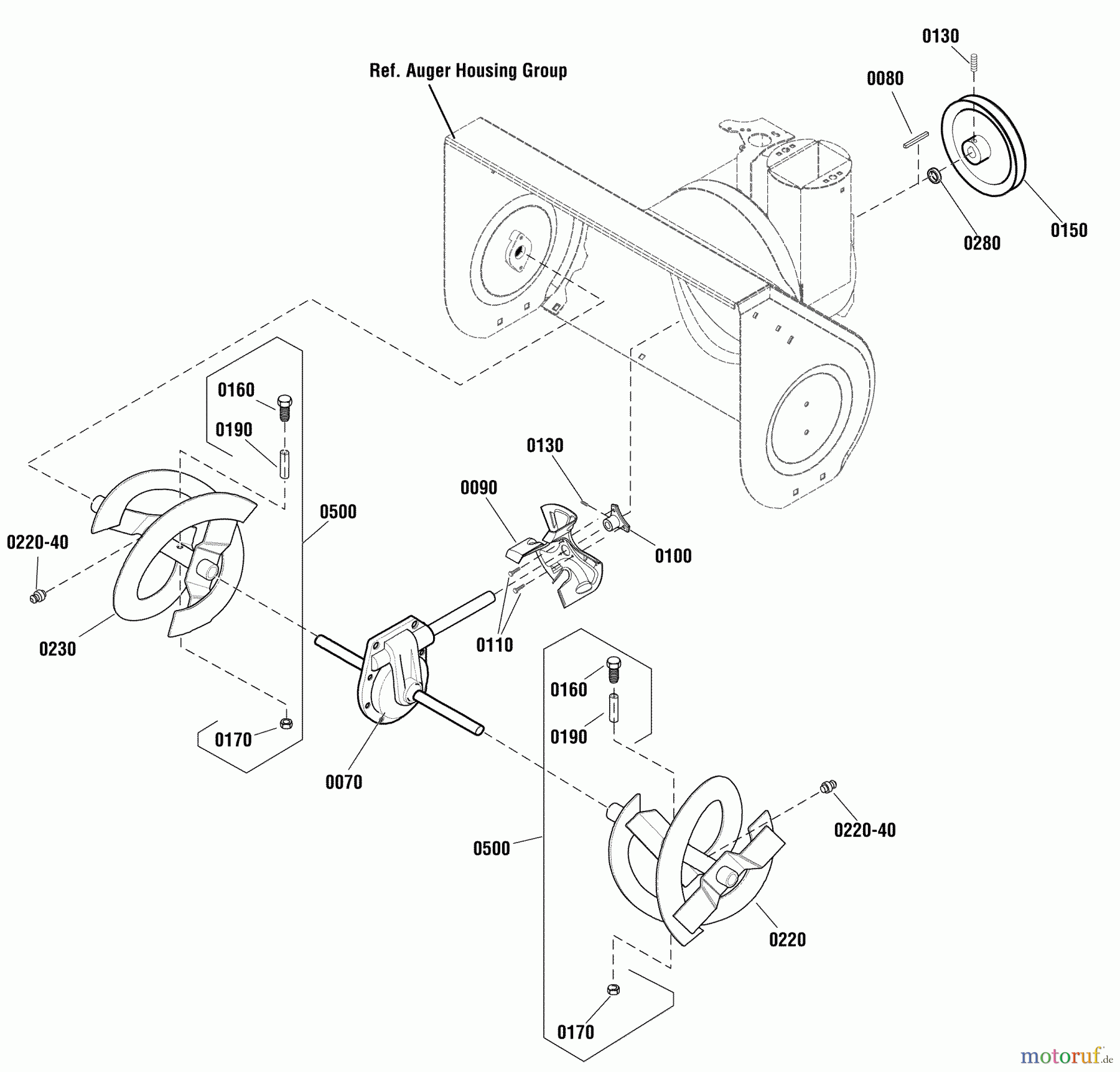 Murray Schneefräsen BM1227SE (1696255-00) - Briggs & Stratton 27