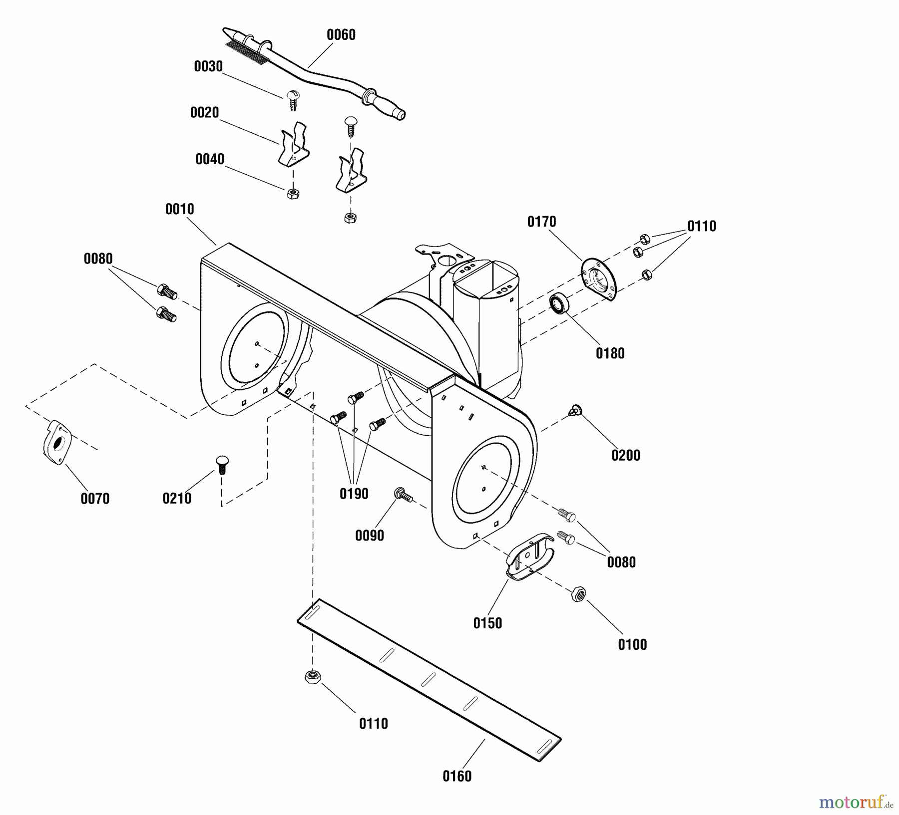  Murray Schneefräsen BM1227MD (1696156-00) - Briggs & Stratton 27