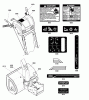 Murray BM1227MD (1696156-00) - Briggs & Stratton 27" Dual Stage Snowthrower, 11.5HP (2012) Ersatzteile Decals Group (2990688)