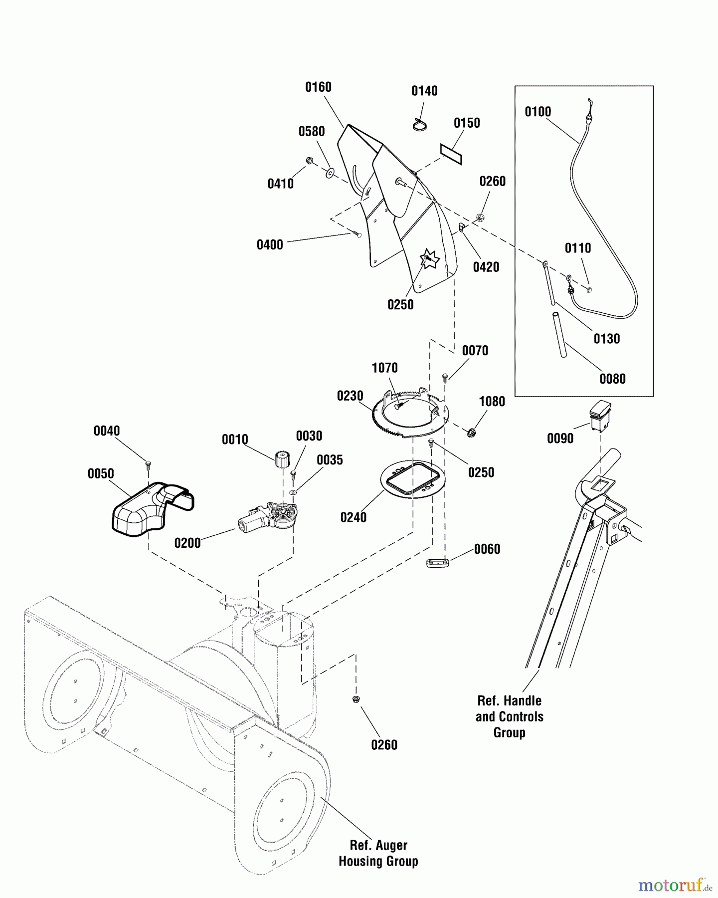  Murray Schneefräsen BM1227MD (1696156-00) - Briggs & Stratton 27
