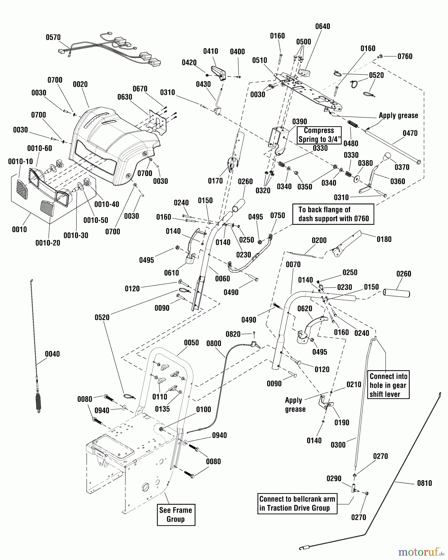  Murray Schneefräsen BM1227MD (1696156-00) - Briggs & Stratton 27