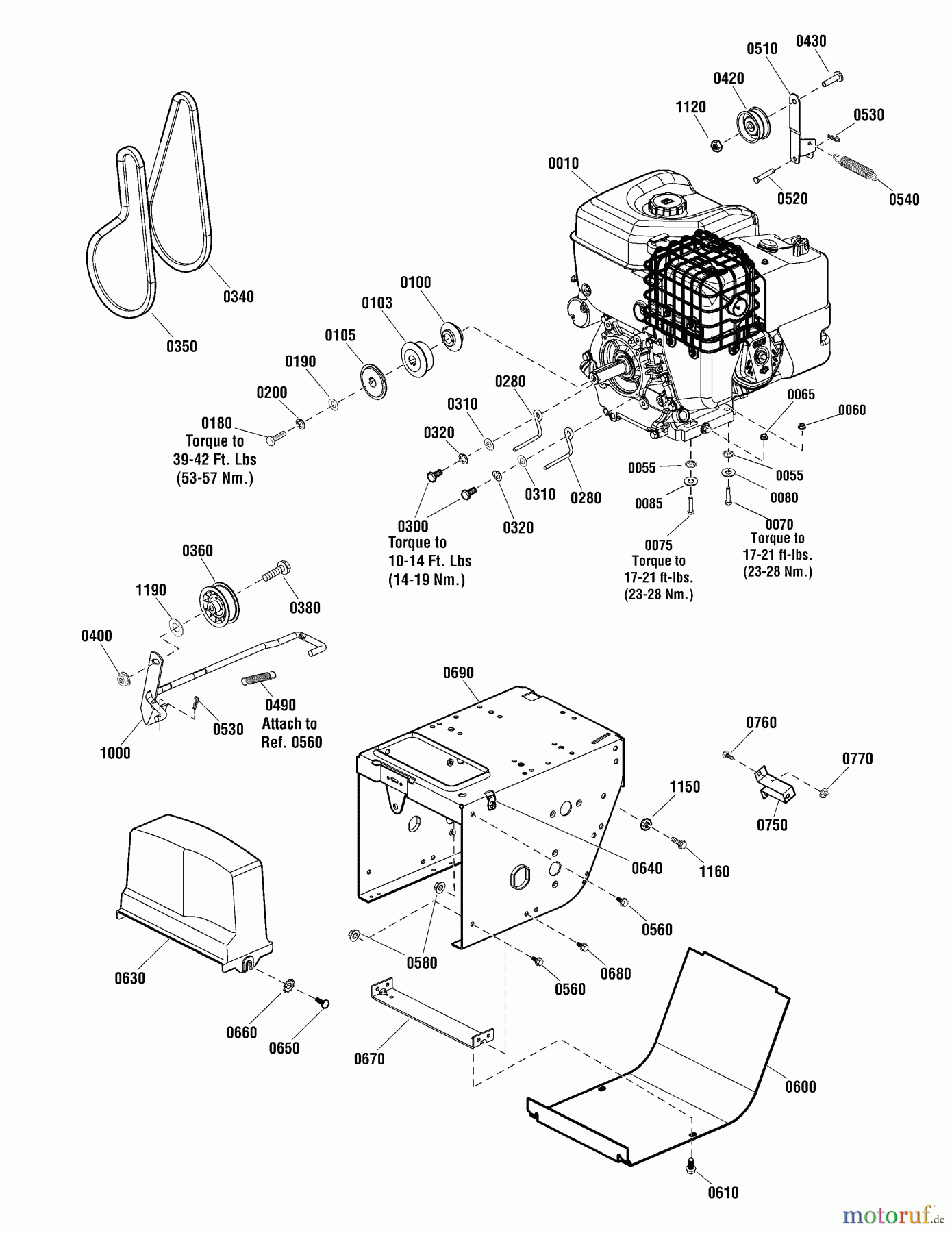 Murray Schneefräsen BP2132SE (1696257-00) - Briggs & Stratton 32