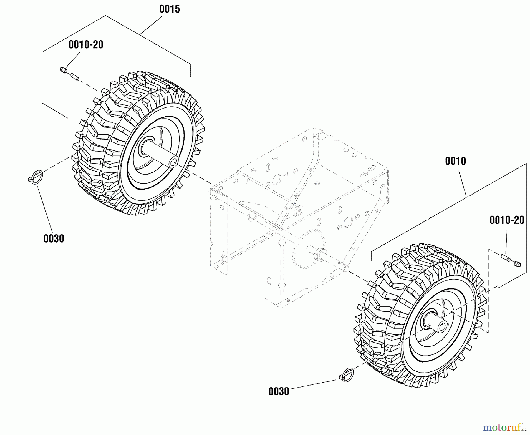 Murray Schneefräsen BP2138S (1696160-00) - Briggs & Stratton 38
