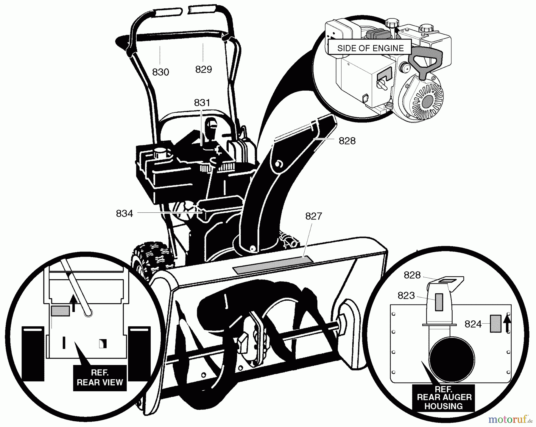 Murray Schneefräsen C950-52009-1 - Craftsman 24