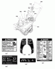 Murray C950-52060-0 (1695932) - Craftsman 22" Single Stage Snow Thrower (2010) (Sears) Ersatzteile Decals Group (2989269)