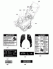 Murray C950-52060-2 (1696315-00) - Craftsman 22" Single Stage Snowthrower (2012) Ersatzteile Decals Group (2990792)