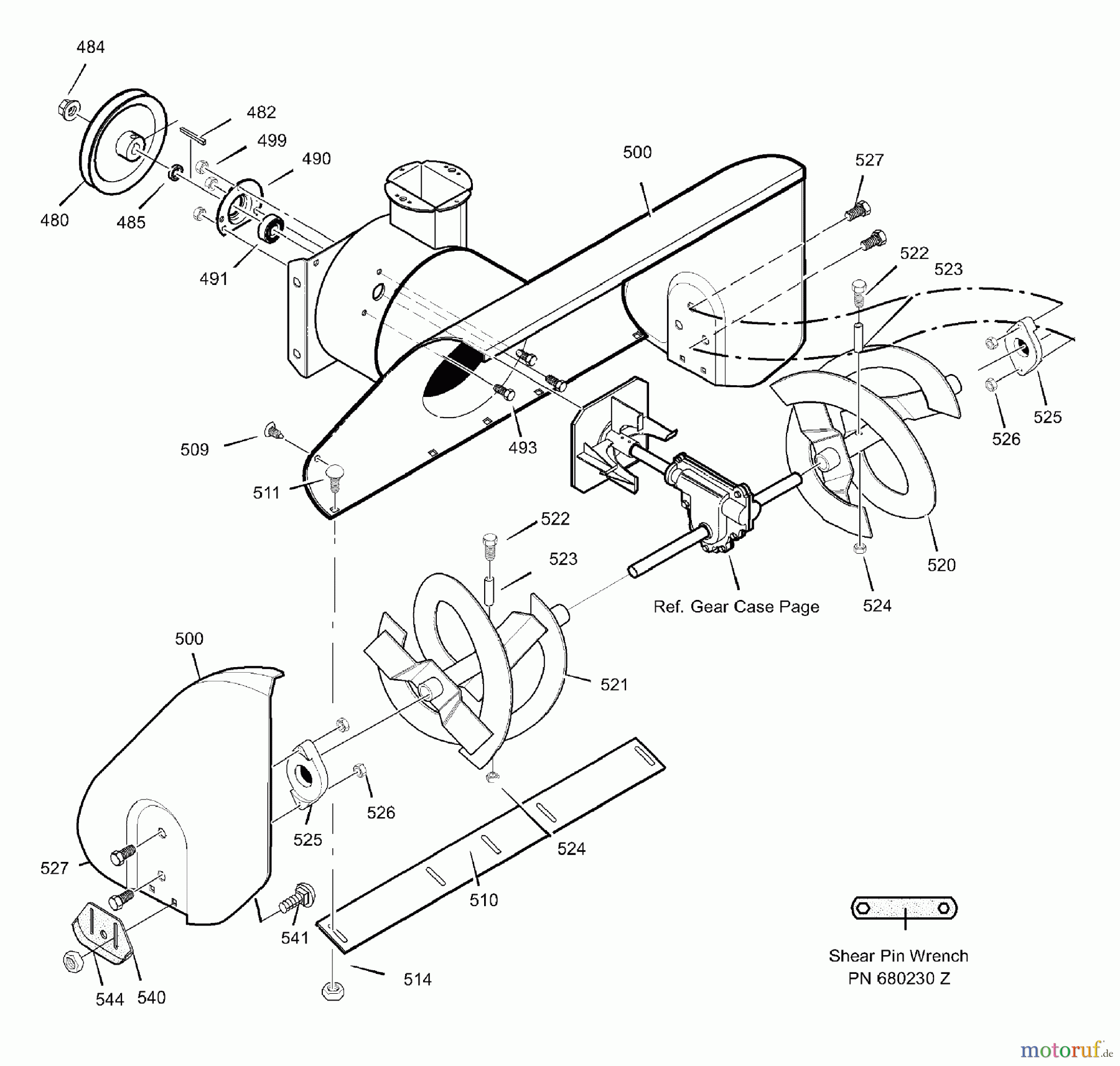 Murray Schneefräsen C950-52121-2 - Craftsman 29