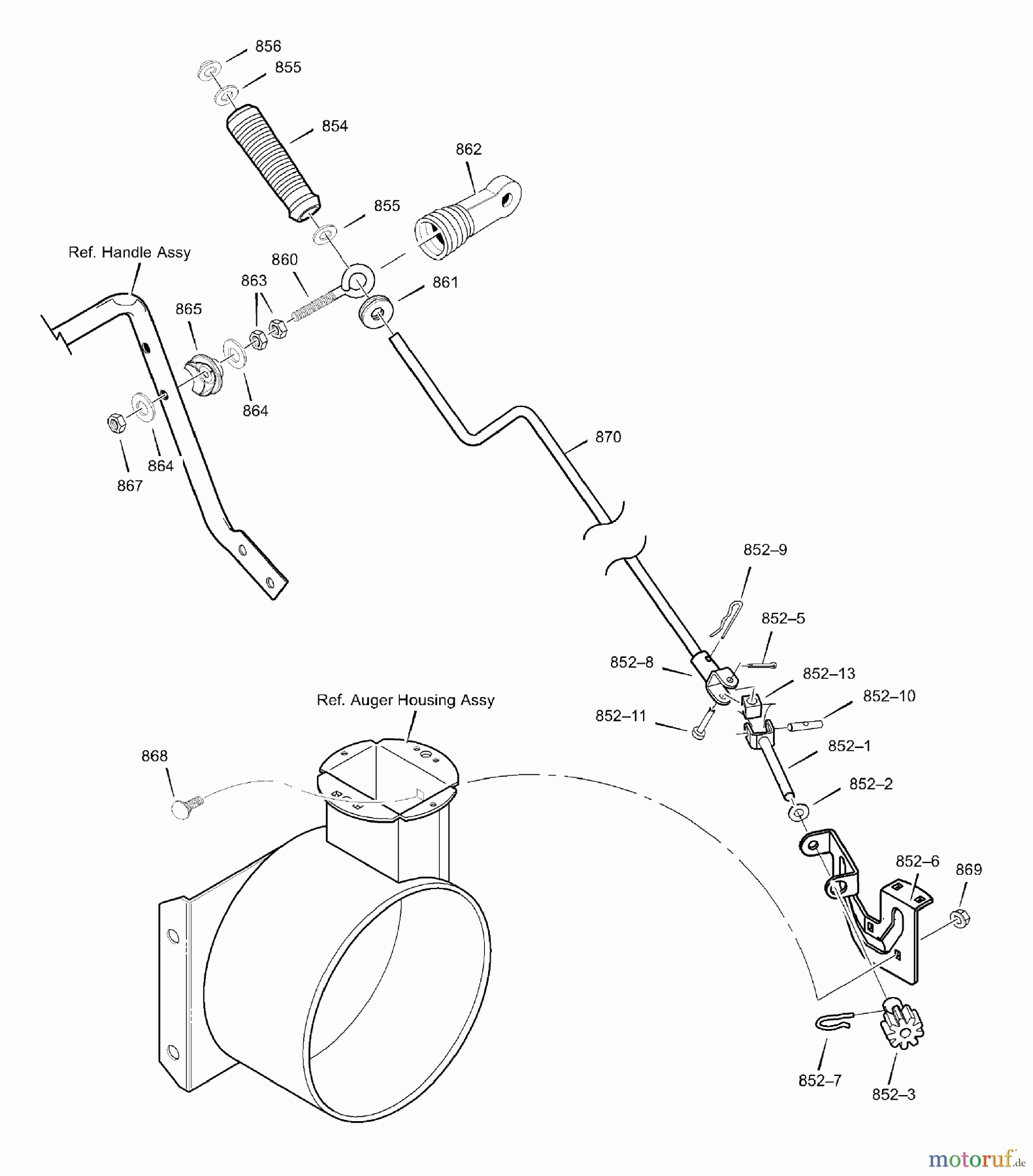 Murray Schneefräsen C950-52121-2 - Craftsman 29
