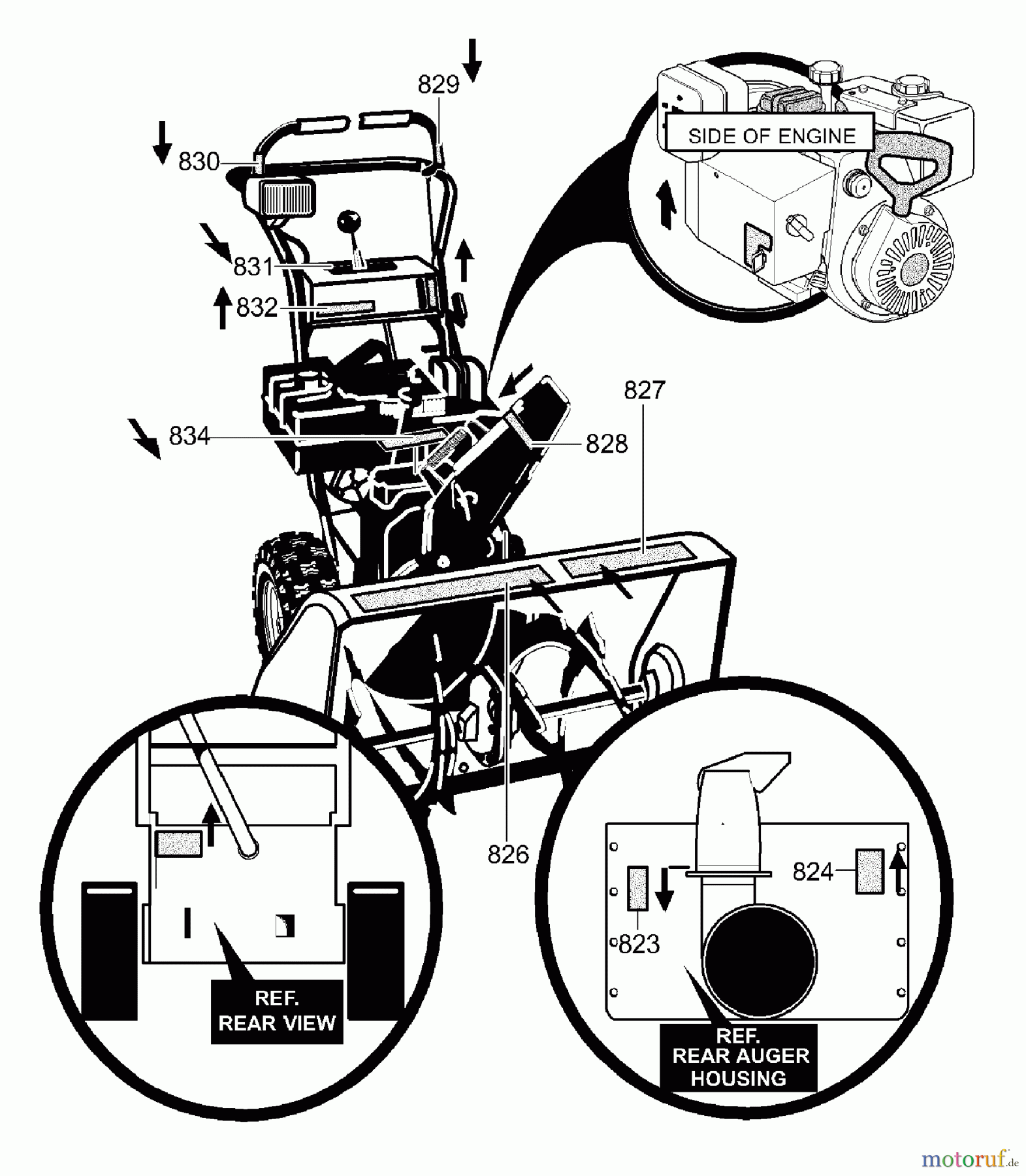 Murray Schneefräsen C950-52121-2 - Craftsman 29