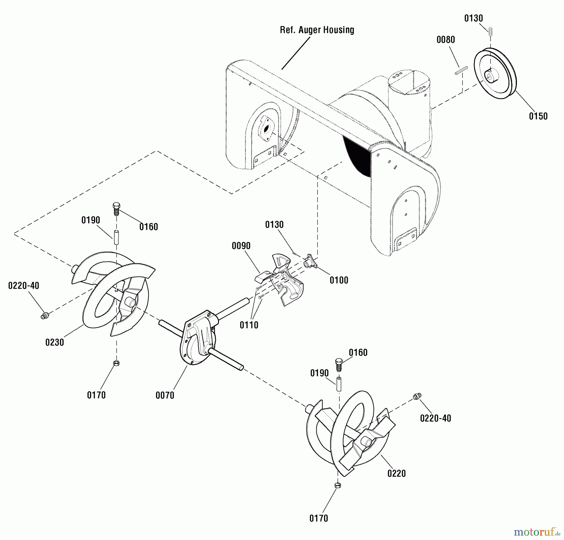 Murray Schneefräsen C950-52124-0 (1696099) - Craftsman 24