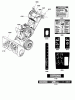 Murray C950-52126-0 (1696101) - Craftsman 27" Dual Stage Snow Thrower (2011) Ersatzteile Decals Group (2990024)