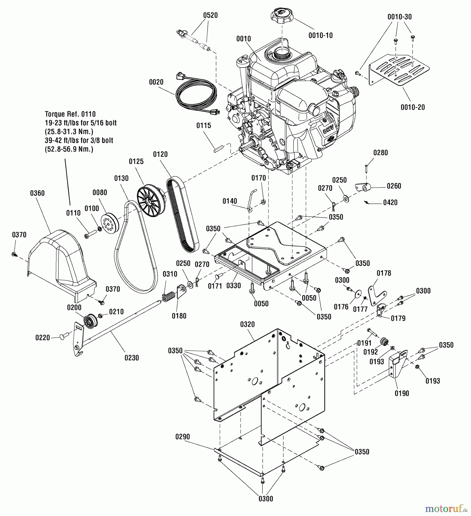 Murray Schneefräsen C950-52133-0 (1696103) - Craftsman 30