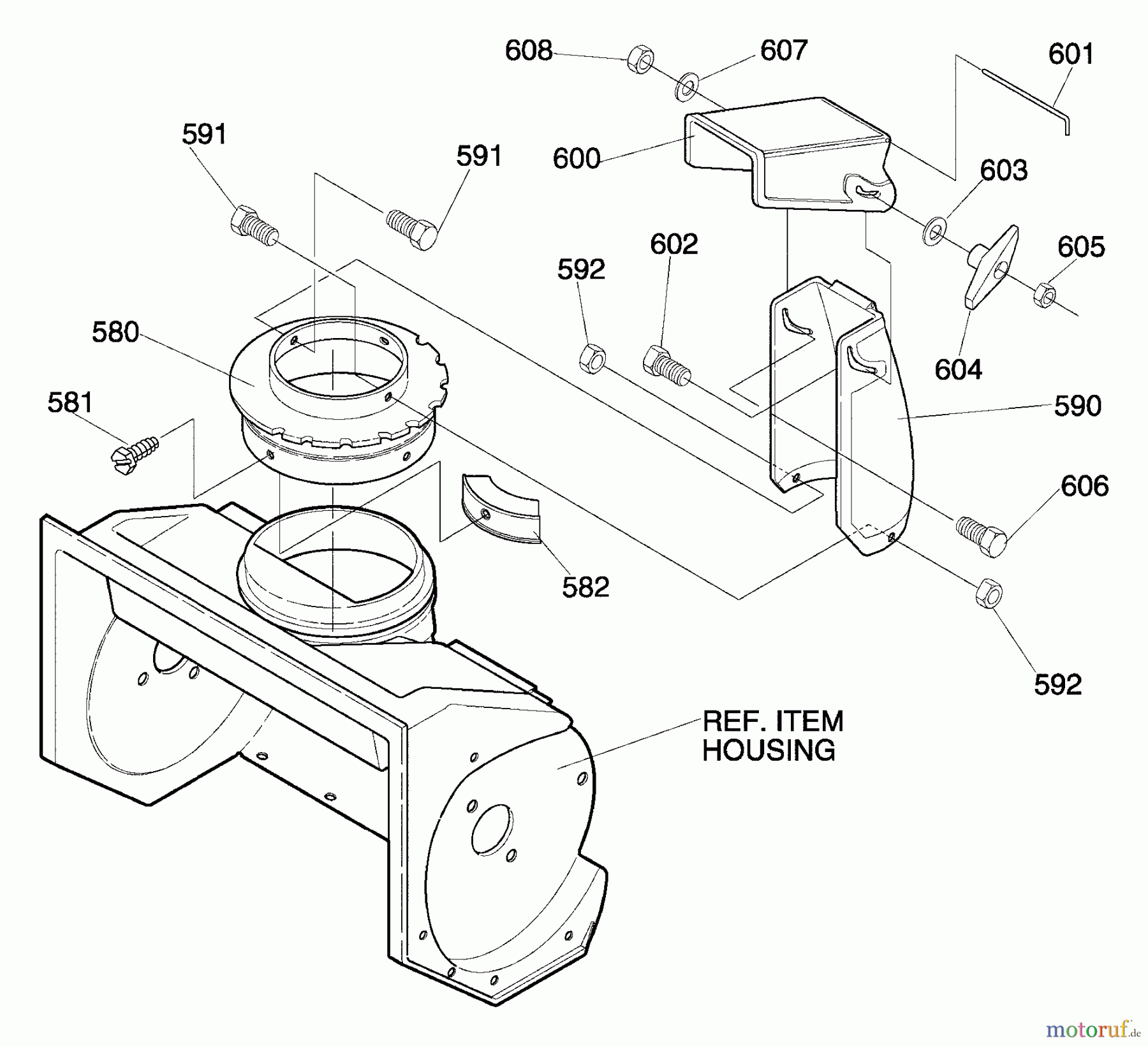 Murray Schneefräsen C950-52234-1 - Craftsman 22