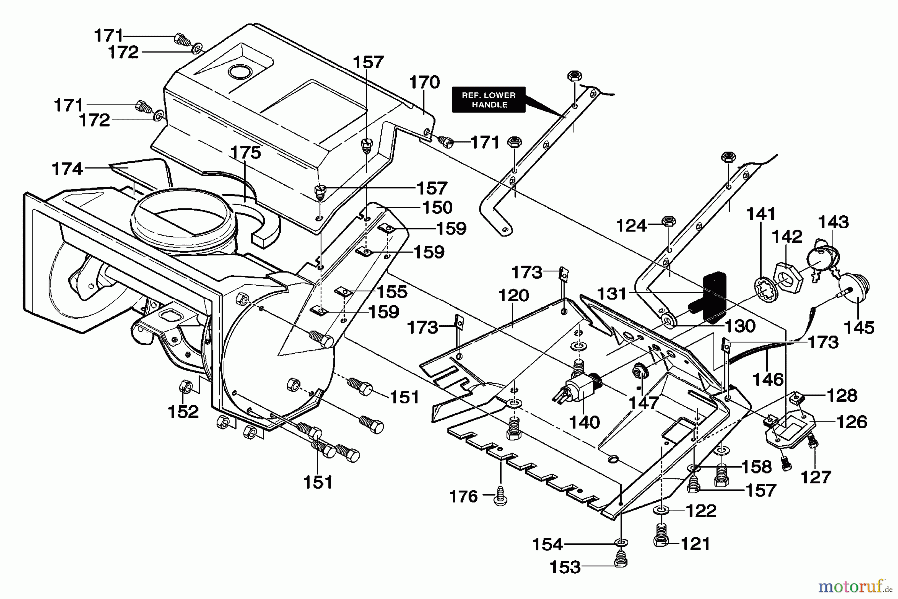  Murray Schneefräsen C950-52234-1 - Craftsman 22