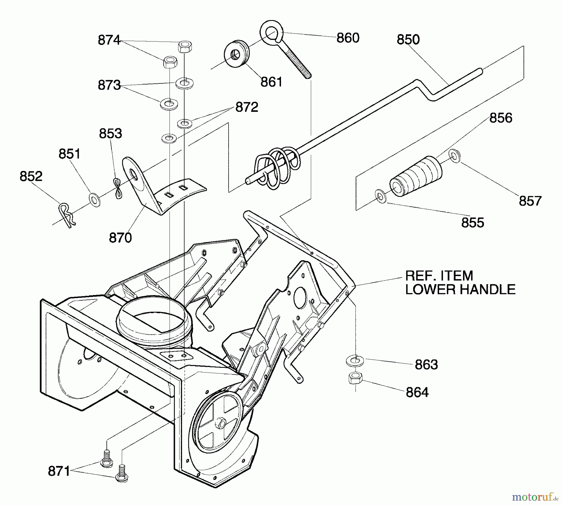  Murray Schneefräsen C950-52234-2 - Craftsman 22