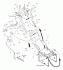 Murray C950-52313-1 - Craftsman 33" Dual Stage Snow Thrower (2004) (Sears) Ersatzteile Handle Assembly