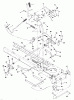 Murray 40530x83A - B&S/ 40" Lawn Tractor (1997) (Walmart) Ersatzteile Mower Housing Suspension