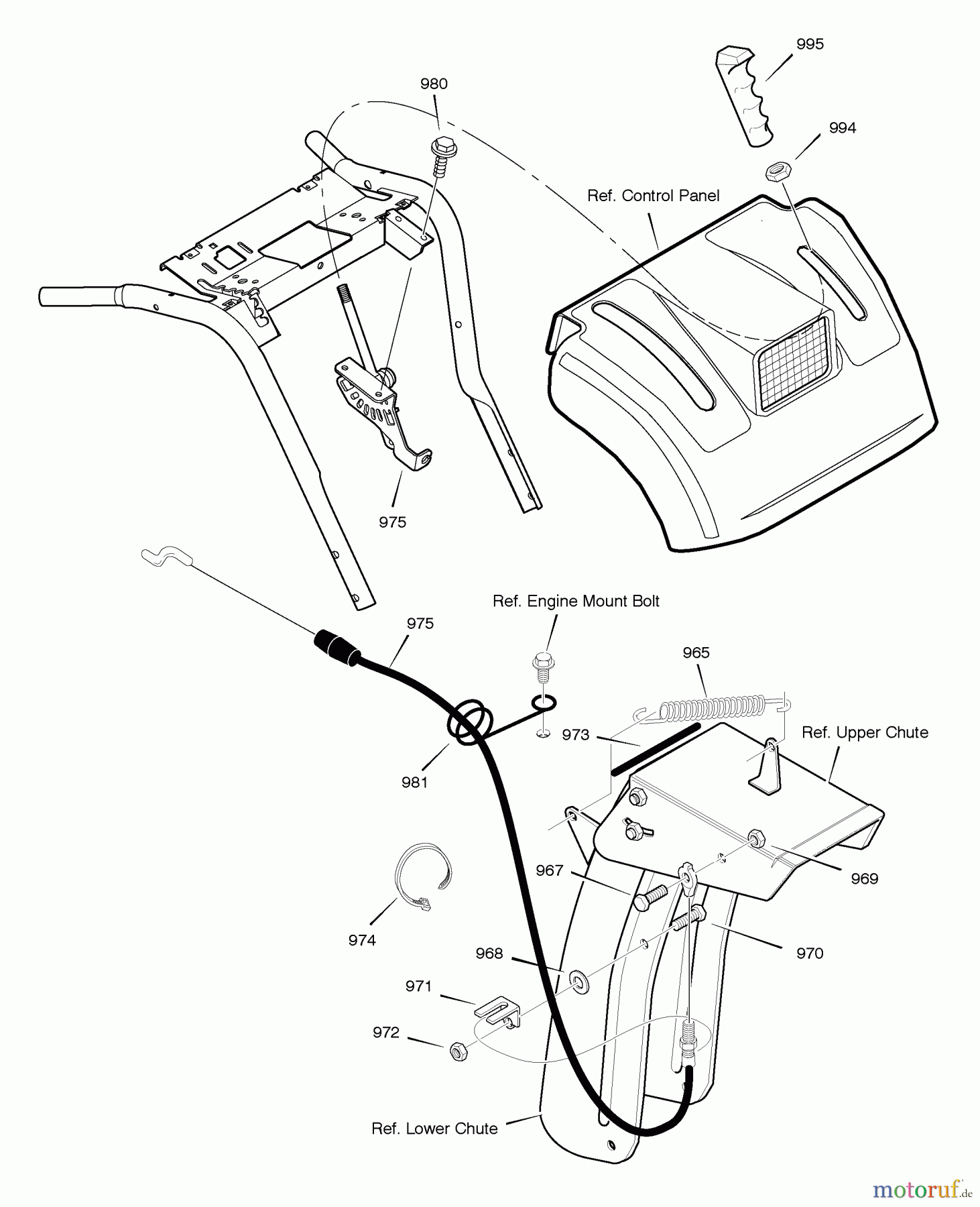 Murray Schneefräsen C950-52313-3 - Craftsman 32