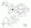 Murray C950-52405-0 - Craftsman 22" Dual Stage Snow Thrower (2004) (Sears) Ersatzteile Auger Housing