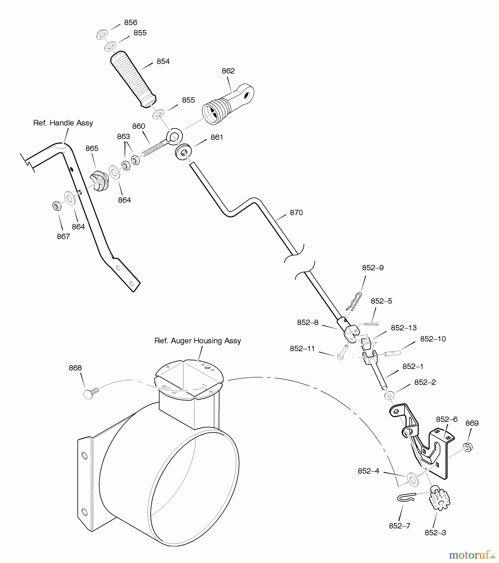 Murray Schneefräsen C950-52405-0 - Craftsman 22