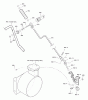 Murray C950-52405-0 - Craftsman 22" Dual Stage Snow Thrower (2004) (Sears) Ersatzteile Chute Rod