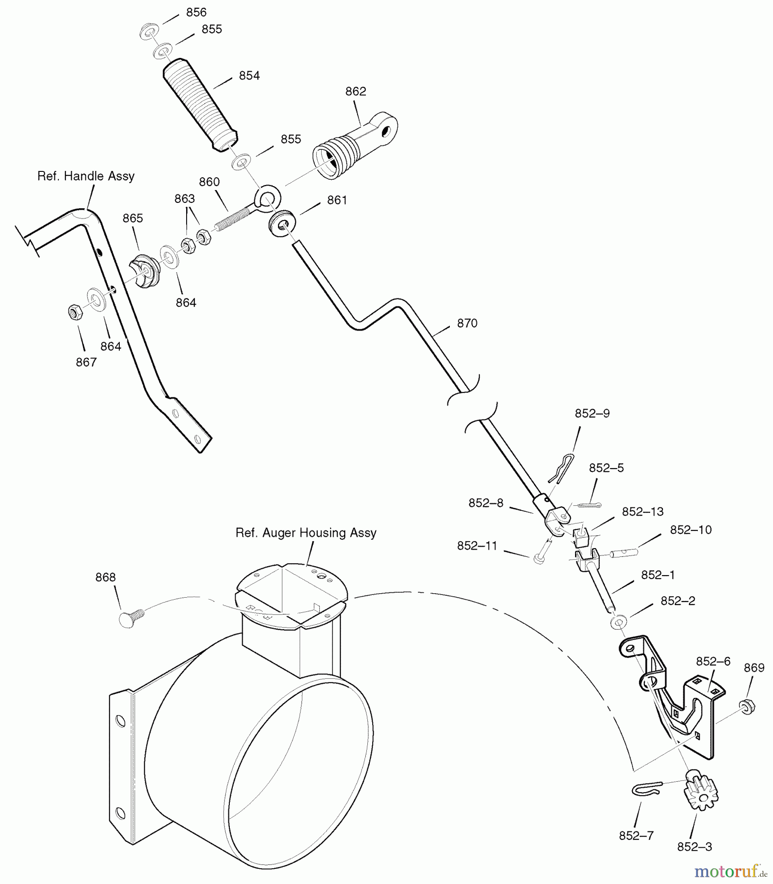 Murray Schneefräsen C950-52411-0 - Craftsman 29
